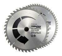 Toolpak 300mm x 30mm Bore x 40 & 60 Tooth 2 Pack Circular Saw Blades, BY300-30