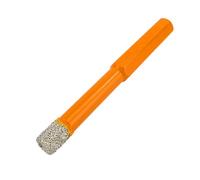 Toolpak Diamond Core Drill Bit 8mm - Dry Use Hex Shank Hole Saw Cutter - For Porcelain Tile Ceramic Glass Plastic