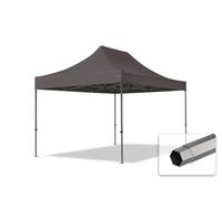 TOOLPORT 3x4.5m PES 750 Pop Up Gazebo PREMIUM Steel 40 mm, dark grey - (600053)