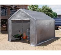 TOOLPORT 3x4m storage tent, PE, grey - (4770)