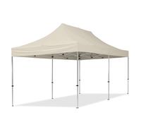 TOOLPORT 3x6m PES 700 Pop up gazebo ECONOMY Aluminium 32 mm, cream - (59021)