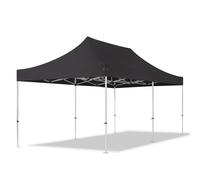 TOOLPORT 3x6m PES 800 Pop Up Gazebo PROFESSIONAL Aluminium 40 mm, black - (600220)