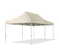 TOOLPORT 3x6m PES 800 Pop Up Gazebo PROFESSIONAL Aluminium 40 mm, cream - (600218)