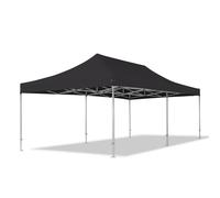 TOOLPORT 4x8m PES 800 Pop Up Gazebo PROFESSIONAL Aluminium 50 mm, black - (581979)