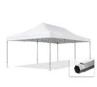 TOOLPORT 4x8m PVC 850 Pop Up Gazebo PROFESSIONAL Aluminium 50 mm, white - (578685)