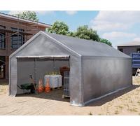 TOOLPORT 4x8m storage tent, PE, grey - (4773)