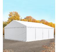 TOOLPORT 5x8 Storage Tent / Shelter, PVC 700, white - (6113)