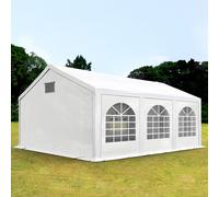 TOOLPORT FLEX 3x6m Marquee / Party tent, w. ground frame, PE 550, white - (92101)