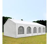 TOOLPORT FLEX 4x10m Marquee / Party tent, PE 450, white - (91112)