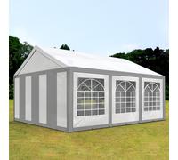 TOOLPORT FLEX 4x6m Marquee / Party tent, PE 450, grey-white - (91121)