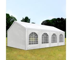 TOOLPORT FLEX 4x8m Marquee / Party tent, PE 450, white - (91111)