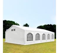 TOOLPORT FLEX 5x10m Marquee / Party tent, w. ground frame, PE 550, white - (92104)