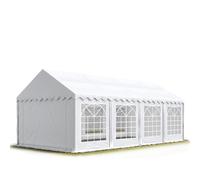 TOOLPORT Marquee 4x8m PVC 700 N Heavy Duty Gazebo Party Tent Canopy Garden white