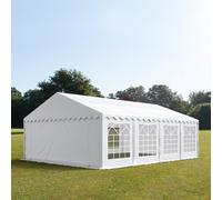 TOOLPORT Marquee 6x8m PVC 700 N Heavy Duty Gazebo Party Tent Canopy Garden white