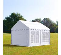 TOOLPORT PRO 4x4m Marquee / Party tent, PVC 700, white - (6099)
