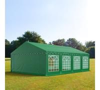 TOOLPORT PRO 4x8m Marquee / Party tent, PVC 700, dark green - (5093)