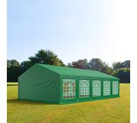 TOOLPORT PRO 5x10m Marquee / Party tent, PVC 700, dark green - (6171)