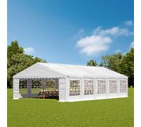 TOOLPORT PRO 6x10m Marquee / Party tent, PVC 700, white - (6047)