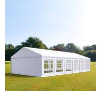 TOOLPORT PRO 6x12m Marquee / Party tent, PVC 700, white - (6178)