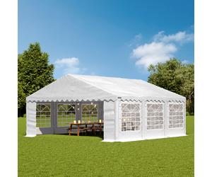 TOOLPORT PRO 6x6m Marquee / Party tent, PVC 700, white - (6053)