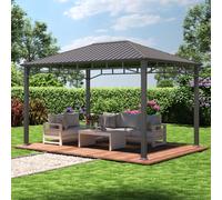 TOOLPORT Sunset Garden Gazebo Hardtop Sunset Superior, 3x4m - (301352)