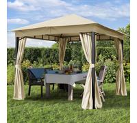 TOOLPORT Sunset Garden Gazebo Sunset Classic 3x3m, champagne - (300180)