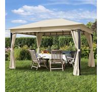 TOOLPORT Sunset Garden Gazebo Sunset Classic 3x4m, champagne - (300181)