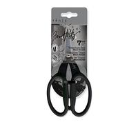 Tools 7-inch Ranger Industries Kushgrip Non-Stick Micro Serrated Scissors, Black