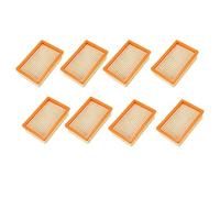 Tools Compatible with 8PCS Vacuum Cleaner Filter Replacement for Compatible with KARCHER Flat-Pleated MV4 MV5 MV6 WD4 WD5 WD6 P PREMIUM WD5