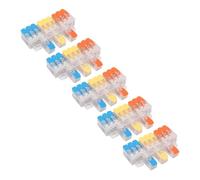 Tools Compatible with Lever Wire Connectors Kit Lightweight and Portable Quick Wiring Cable Connector for Motors and Home Appliances 5Pcs