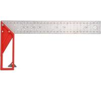 Tools Compatible with Stainless Steel Ruler, 30cm Stainless Steel Right Angle Ruler 45°/90° Woodworking Try Square Measuring Tool, Rules