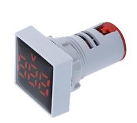 Tools Compatible with Voltage Meter Digital Mini LED Display Voltmeter Digital Voltage Signal Indicator Light Panel Automotive Parking Light Assemblies (White)