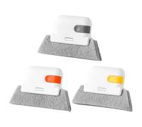 Tools for Window Rail Cleaning - Handheld Removable Non-Slip - Cleaning Brush for Screens and Grooves Cleaner | For Grooves, Crevices, Commercial Use, Bedroom, Kitchen