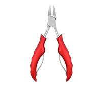 Tools Pliers Nail Manicure Pliers Clippers Nail Nail Olecranon Nail Clippers Set for Thick Nails (Red, One Size)