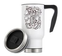 Tools Robot Mechanic Tool Master I Am Engineer Vacuum Insulated Thermal Travel Coffee Mug 480ml White
