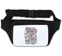 Tools Robot Mechanic Tool Master I Am Engineer Waist Bag Fanny Pack White