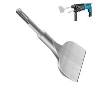 Tools SDS Plus Chisel, 165mm X 75mm Angled Bent Tile Chisel, Tile Removal Tool, Fits All SDS Plus Hammers, Impact Electric Rotary Drill Compatible