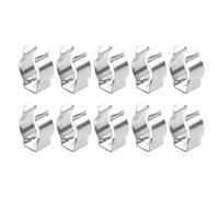Tools Spring Terry Clips,Durable Stainless Steel Spring Terry Clamp, Tool Storage Rack Keep Garage, Shed, Or Patio Organized