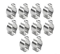 Tools Spring Terry Clips,Durable Stainless Steel Spring Terry Clamp, Tool Storage Rack Keep Garage, Shed, Or Patio Organized(30mm)