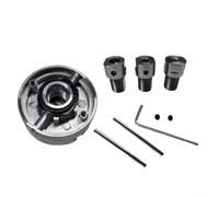 Tools Turning Chuck Clamp Micro Metal Turning Lathe Part Three-jaw Chuck forWood Mini- Tools(5mm)