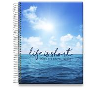 Tools4Wisdom 2026 Planner 2026 Calendar - 15 Months Starting Oct '25-8.5x11 Inch Hardcover - Daily Weekly Monthly - O5D6 - Life is Short