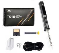 TOOLSAVING TS101 Soldering Iron Kit TS100 Upgraded PD 90W DC 65W Original Smart Digital Mini Portable Fast Heating Adjustable Temperature USB Type C Solder I Tip Set