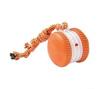 ToolsEvery ABS Construction Dog Ball Toy with Motion Activation and 3-Minute Active Cycle for Supervised-Free Play (Orange)