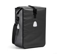 ToolsEvery Functional 15L Bicycle Waterproof Pannier Bag with PE Board and Reflective Design (Black)