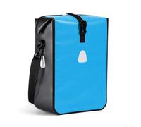 ToolsEvery Functional 15L Bicycle Waterproof Pannier Bag with PE Board and Reflective Design (Blue)