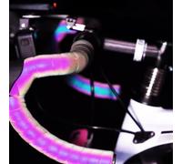 ToolsEvery Reflective road bike handlebar tape with PU+EVA material that changes color under light, providing a slip resistant and comfortable grip