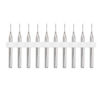 TOOLSGO 10pcs 0.4mm Cleaning Needle Nozzle Drill Bits High Hardness Tungsten Carbide 3D Printer Parts for PCB SMT CNC Board