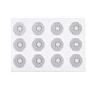TOOLSGO 12Pcs Water Tank Filter Elements Compatible with XiaomiRoborock 1S T4 / T5 S4 S5 S6 S50 S51 S55 Robotic Vacuums