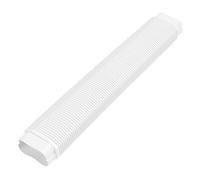 TOOLSGO 130 Series Universal Flexible Air Conditioning Straight Hose 850mm PVC Decorative Duct Cover for Indoor Outdoor Mini Split Central AC System