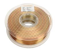 TOOLSGO 3D Printer Filament Silk Rainbow Gradient Color 1.75mm 3D Printing Consumable Neatly Wound PLA Filament for Modeling DIY Crafting